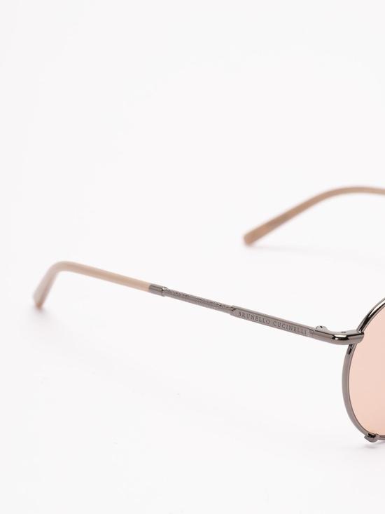 25FW 브루넬로 쿠치넬리 선글라스 MOCTRAMS05OBC2016STCKF25 Dark Grey - BRUNELLO CUCINELLI
