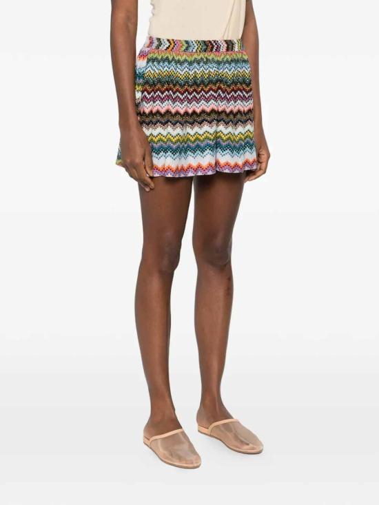 26SS 미소니 숏팬츠 29MC22SI00BR014FSM9YJ Multicolour - MISSONI