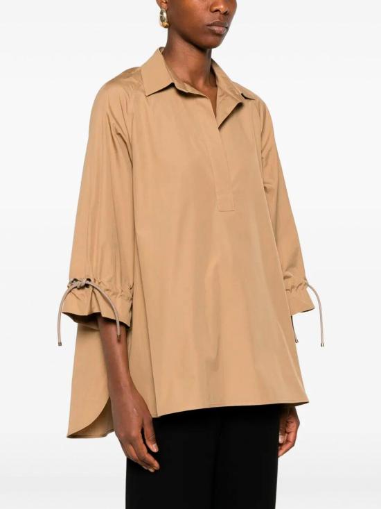 25FW 막스마라 셔츠 261119106260002E15 Dark Beige - MAX MARA