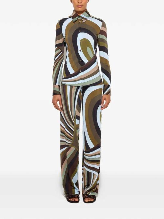 25FW 에밀리오푸치 셔츠 6HJJ056H757008 Blue - EMILIO PUCCI