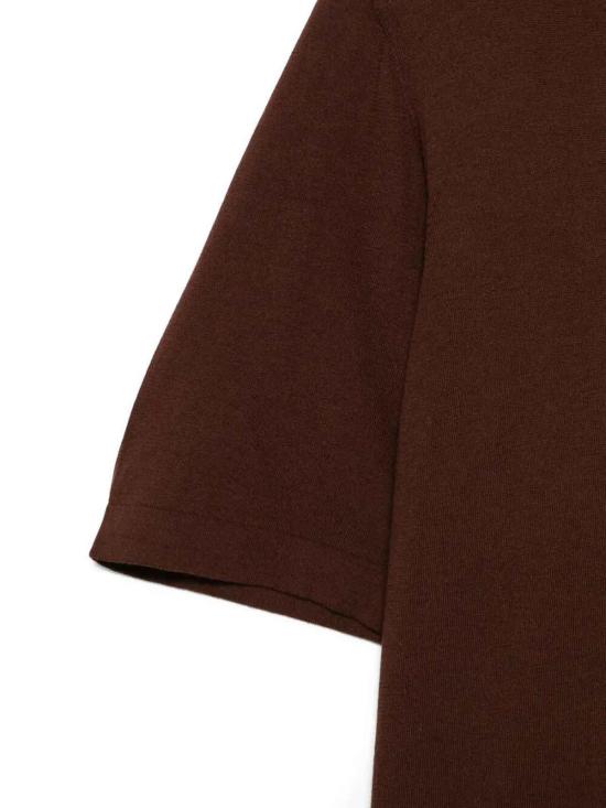 26SS 피아젠차 반팔 티셔츠 M1790001001170 Dark Brown - PIACENZA 1733