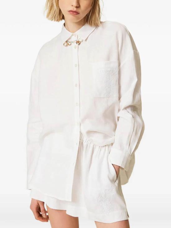 25FW 트윈셋 셔츠 261TT230100001 White - TWINSET