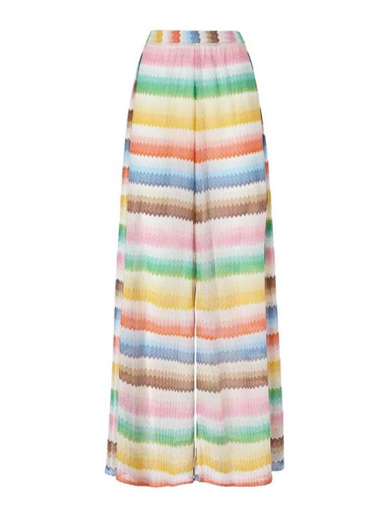 26SS 미소니 팔라초 팬츠 29MC23SI00BR014GSM9X2 Multicolour