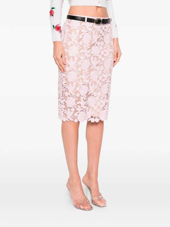 25FW 셀프 포트레이트 미디 스커트 SS26182MSKPINK Nude Neutrals - SELF PORTRAIT