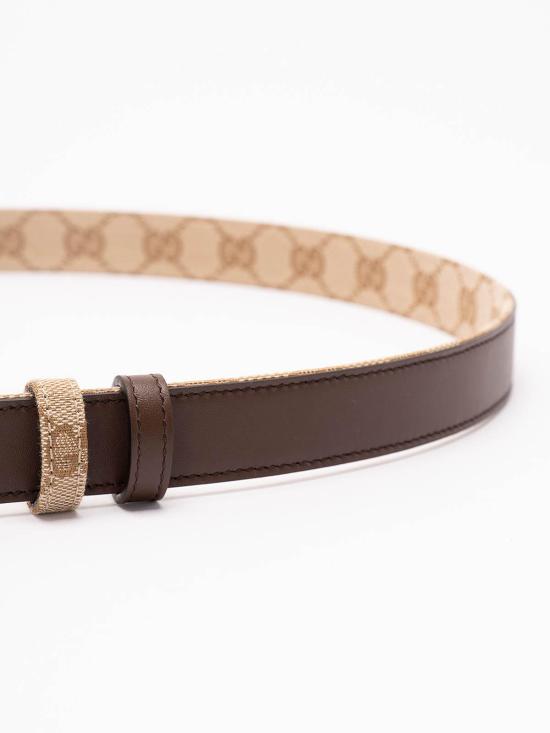 26FW 구찌 홀스빗 버클 리버시블 벨트 홀스빗 버클 리버시블 벨트 A001V4FAF7J9651 - GUCCI