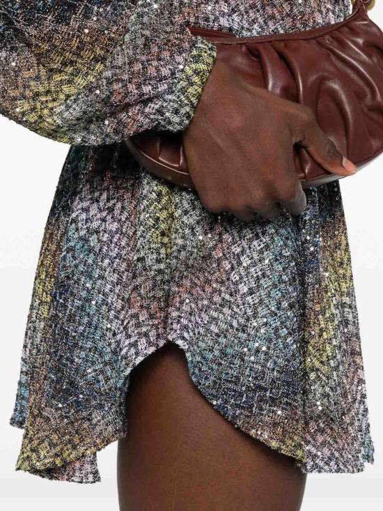 26SS 미소니 숏 원피스 29DS26SG2SBC0065SMSNS Multicolour - MISSONI