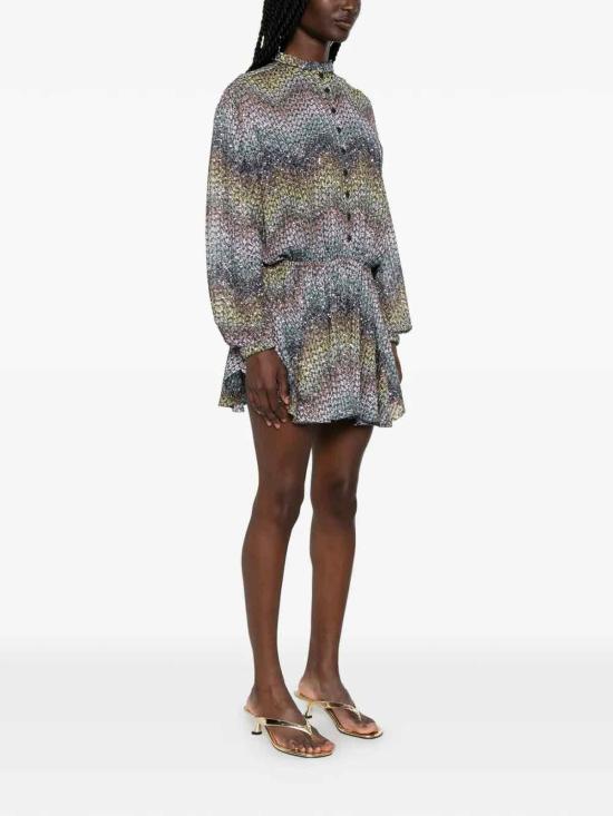 26SS 미소니 숏 원피스 29DS26SG2SBC0065SMSNS Multicolour - MISSONI