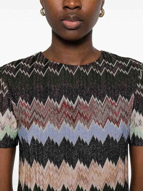 26SS 미소니 숏 원피스 29DS26SG1OBR014WSM9YN Multicolour - MISSONI