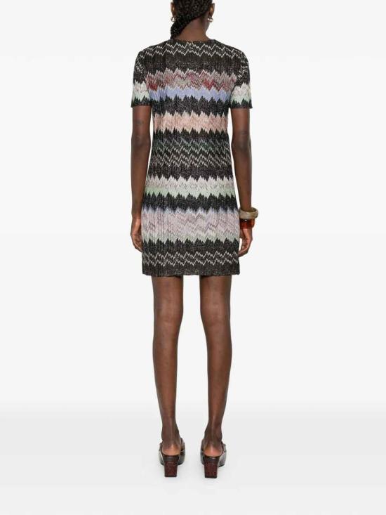 26SS 미소니 숏 원피스 29DS26SG1OBR014WSM9YN Multicolour - MISSONI