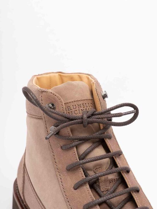 26FW 브루넬로 쿠치넬리 스니커즈 MZUANRW668CRB01 Light Brown - BRUNELLO CUCINELLI