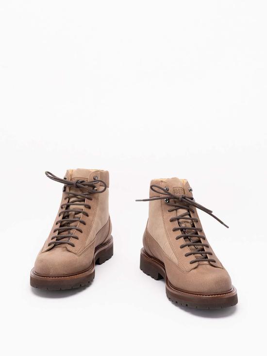 26FW 브루넬로 쿠치넬리 스니커즈 MZUANRW668CRB01 Light Brown - BRUNELLO CUCINELLI