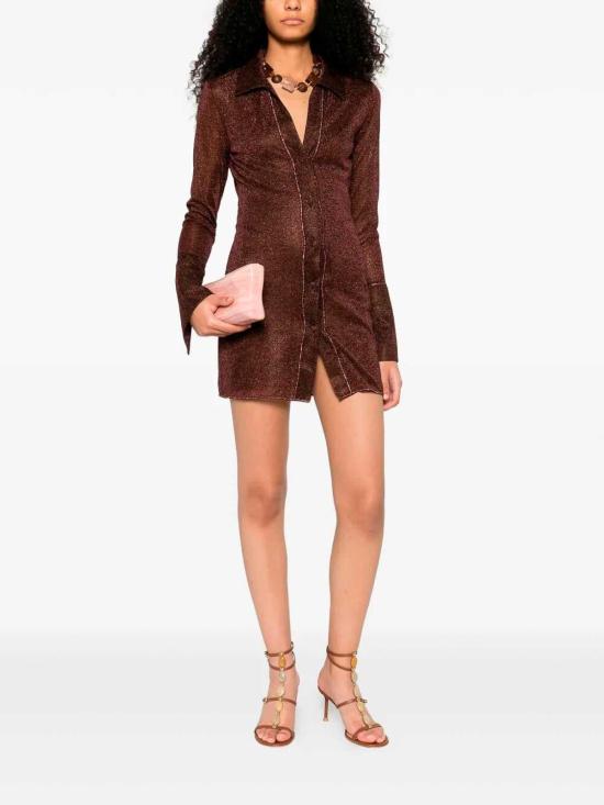 25FW 오세리 미디 스커트 LHS261CHOCOLATE Brown - OSÉREE