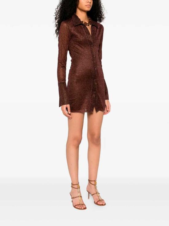 25FW 오세리 미디 스커트 LHS261CHOCOLATE Brown - OSÉREE