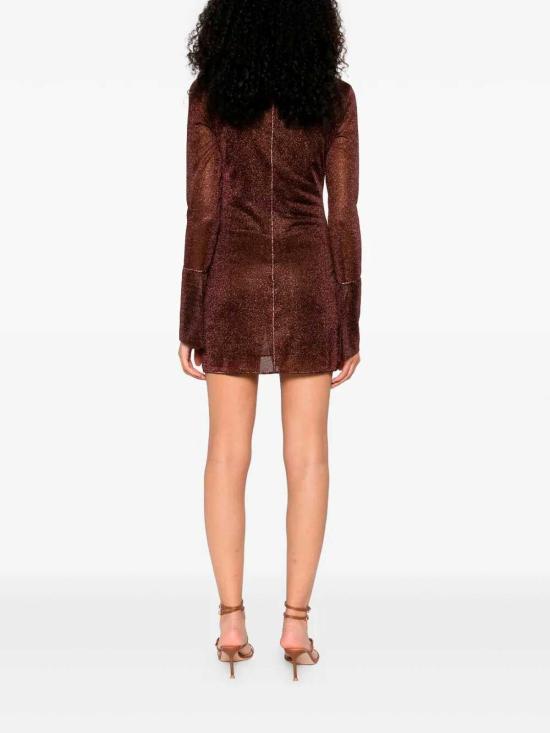 25FW 오세리 미디 스커트 LHS261CHOCOLATE Brown - OSÉREE