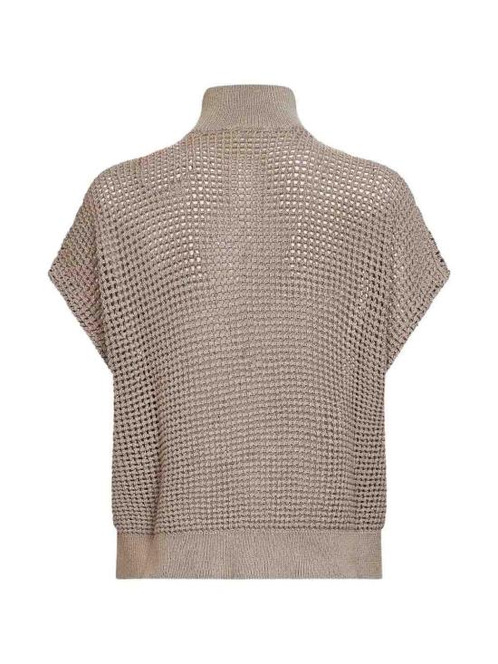 26SS 브루넬로 쿠치넬리 가디건 MDV762136C8588 Beige - BRUNELLO CUCINELLI