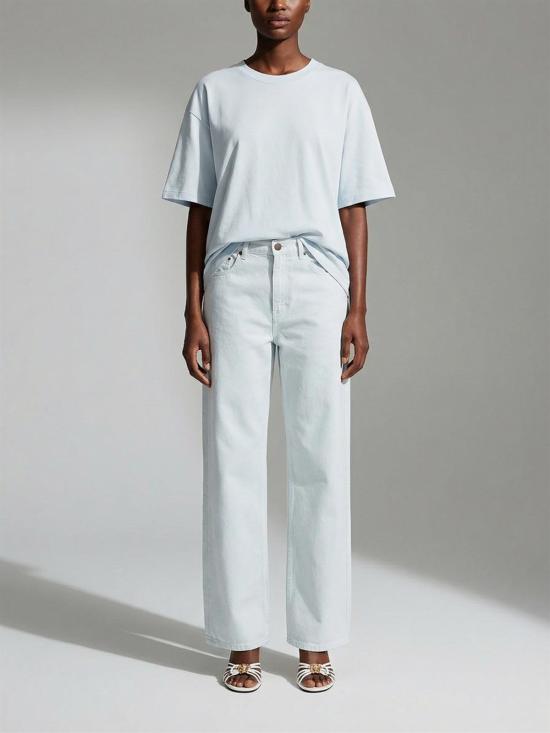 26SS 하이쿠레 반팔 티셔츠 HEW54139TJ055PXT0563 LIGHT BLUE - HAIKURE