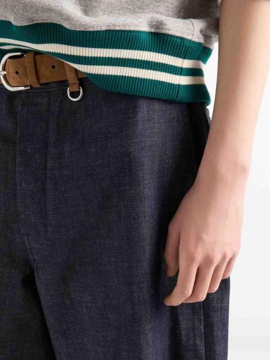 26SS 프라다 긴팔 티셔츠 UJL17D19CJSOOOF0031 Grey - PRADA