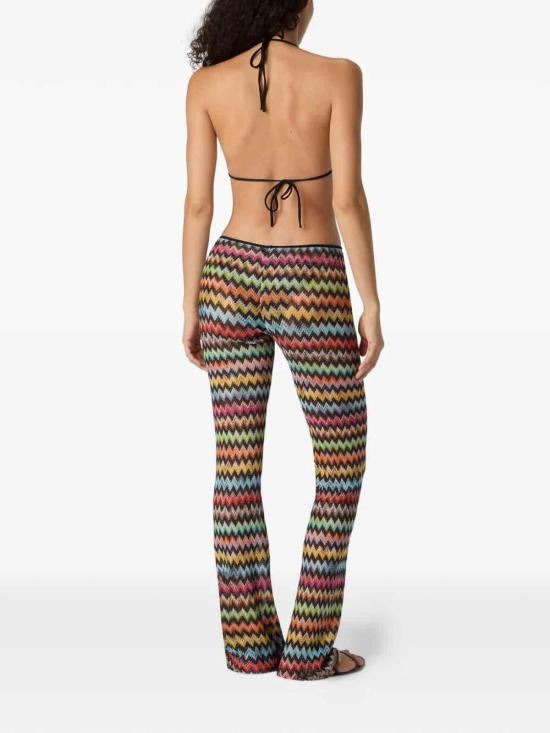 26SS 미소니 팔라초 팬츠 29MS26SI02BR014JSM9YL Multicolour - MISSONI