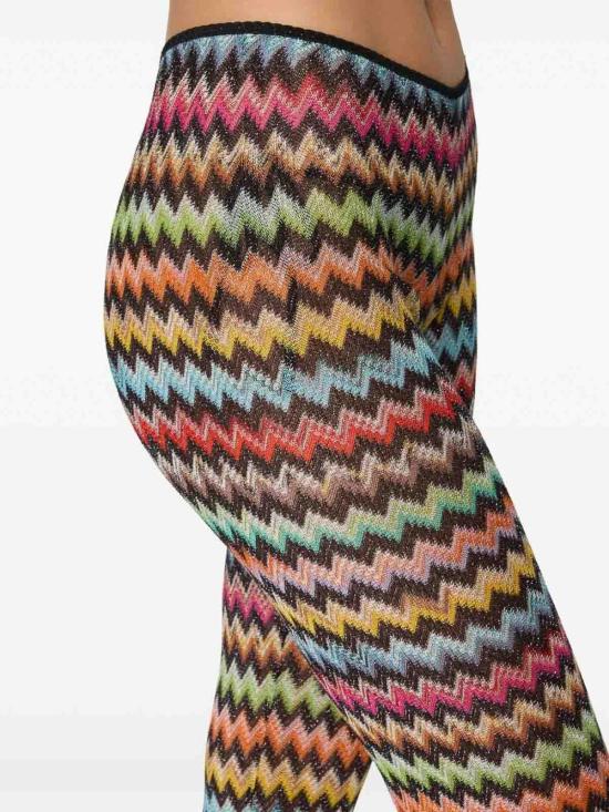 26SS 미소니 팔라초 팬츠 29MS26SI02BR014JSM9YL Multicolour - MISSONI