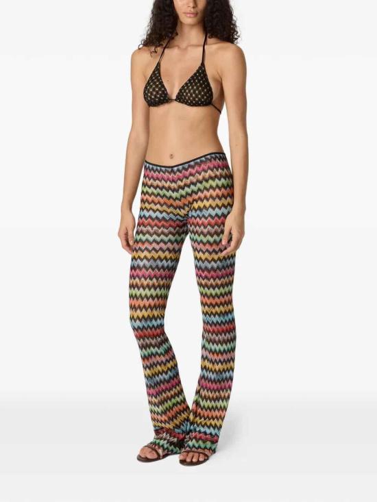 26SS 미소니 팔라초 팬츠 29MS26SI02BR014JSM9YL Multicolour - MISSONI