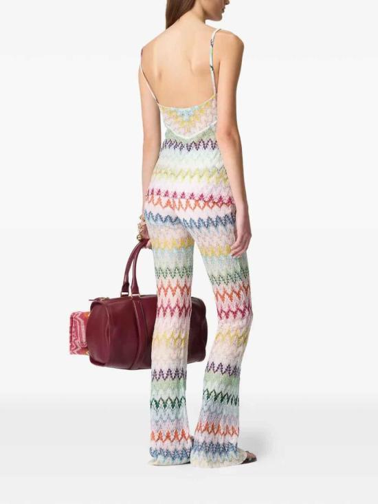26SS 미소니 팔라초 팬츠 29DS26SI10BR015IS30G5 Multicolour - MISSONI