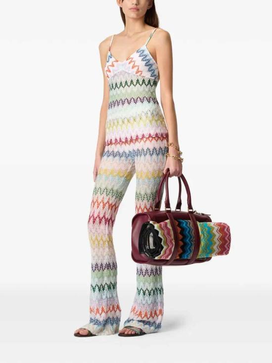26SS 미소니 팔라초 팬츠 29DS26SI10BR015IS30G5 Multicolour - MISSONI