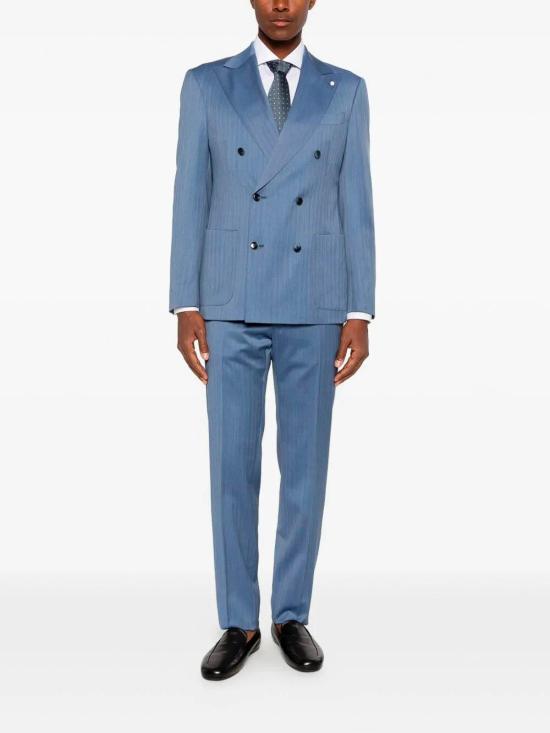 26SS 루이지 비안끼 수트 자켓 63395033356AZZURRO Light Blue - LUIGI BIANCHI