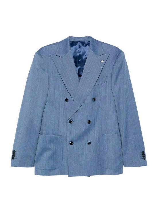 26SS 루이지 비안끼 수트 자켓 63395033356AZZURRO Light Blue