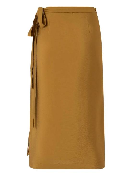 25FW 핑코 미디 스커트 106887A3AYL25 Bronze - PINKO