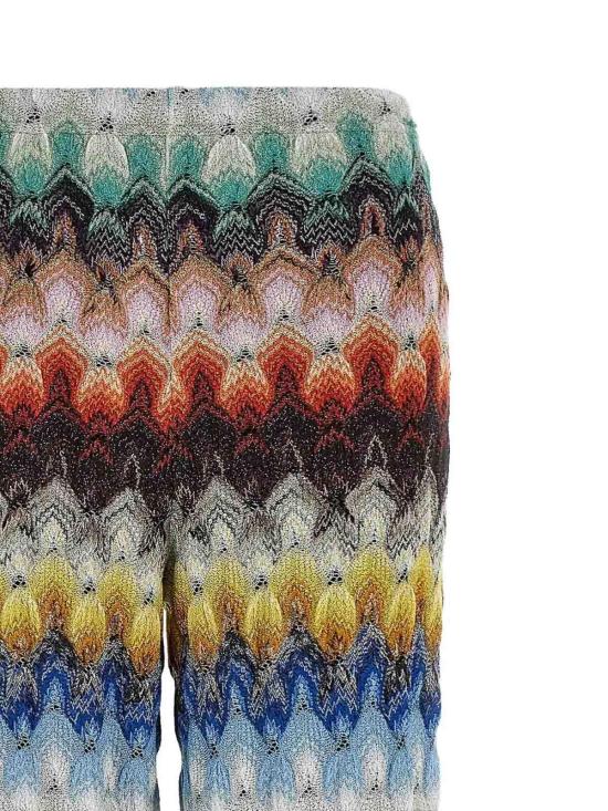 26SS 미소니 팔라초 팬츠 29DS26SI0ZBR015JSMSNV Multicolour - MISSONI