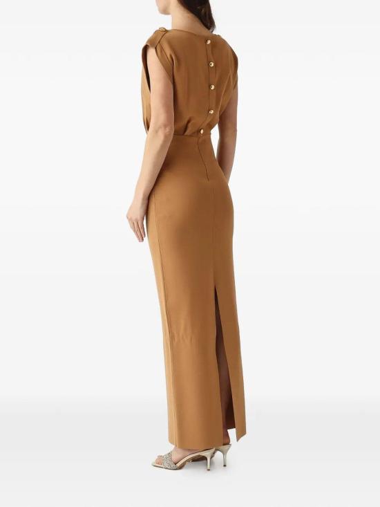 25FW 엘리자베타프랜치 미디 스커트 AM30B62E2AI6 Beige - ELISABETTA FRANCHI