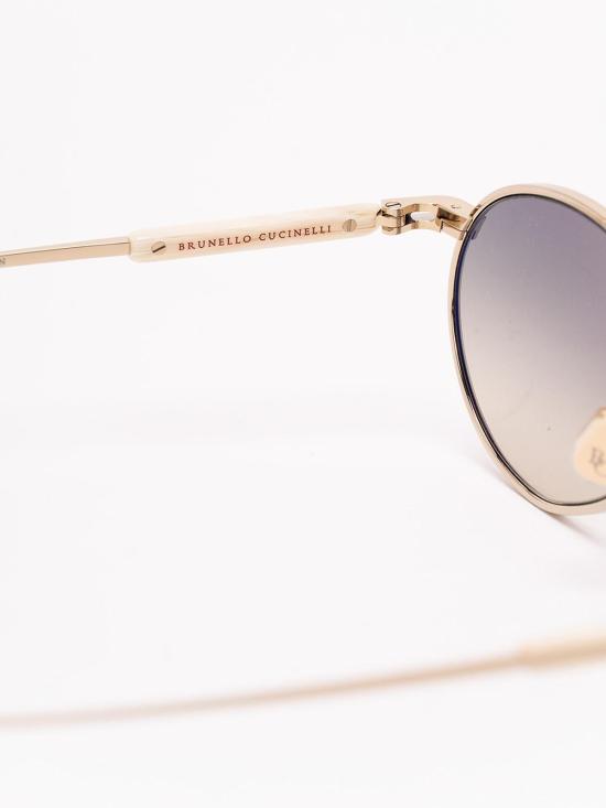 25FW 브루넬로 쿠치넬리 선글라스 MOCMULTS43OBC2019STCOX21 Gold - BRUNELLO CUCINELLI