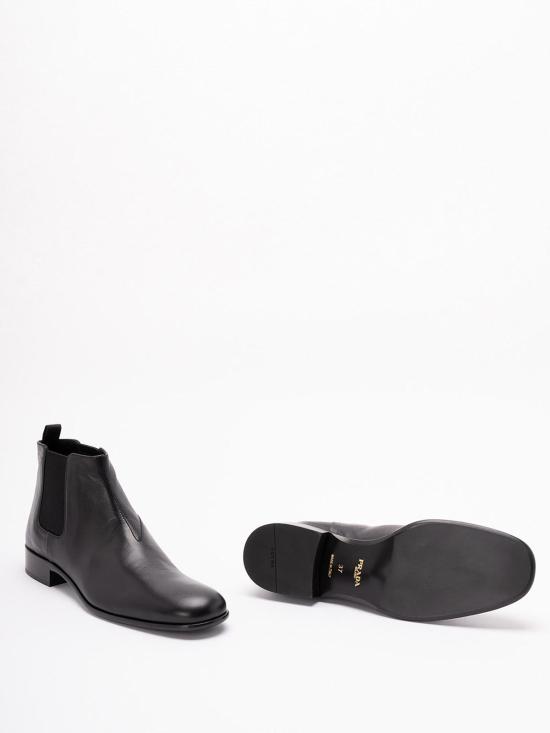 26SS 프라다 레더 부티 1T301O582F025F0002 BLACK - PRADA