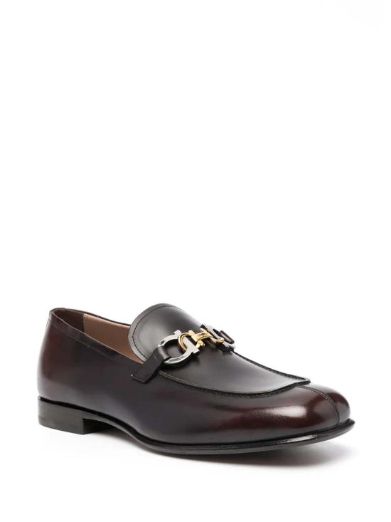  살바토레 페라가모 로퍼 페라가모 간치니 스퀘어 토 - SALVATORE FERRAGAMO
