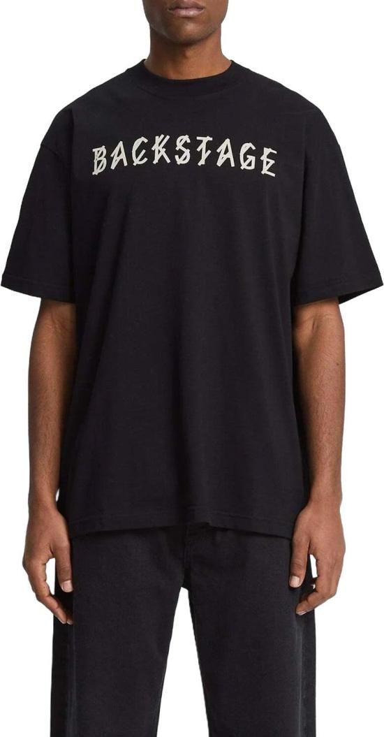 26FW 44레이블 반팔 티셔츠 44LABELGROUPBACKSTAGETSHIRTSHORTSLEEVETSHIRTSBLACK