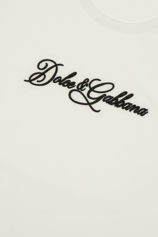 26FW 돌체앤가바나 반팔 티셔츠 G8PT1Z WHITE - DOLCE & GABBANA