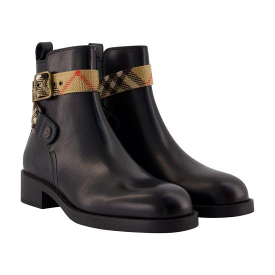 26FW 버버리 부츠 8128778 A1189 BLACK - BURBERRY