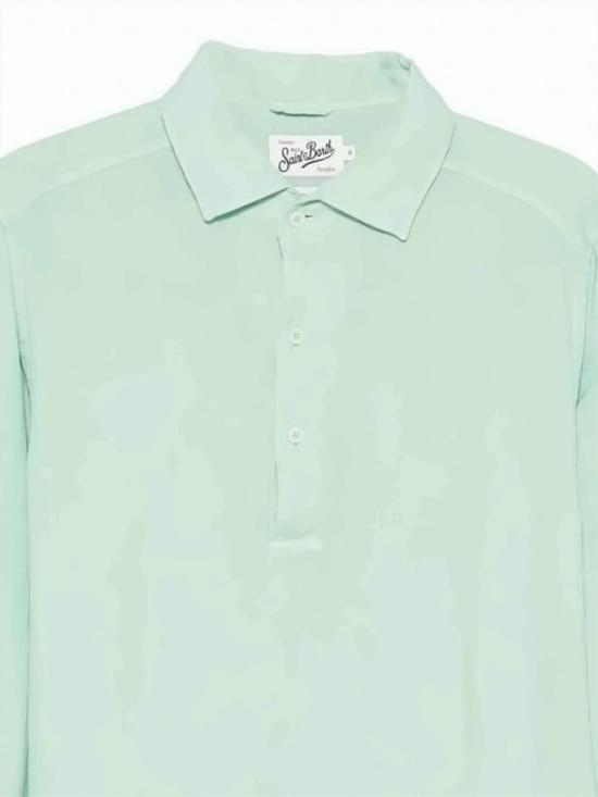 26SS 세인트바쓰 긴팔 셔츠 RPA000100265L Green - MC2 SAINT BARTH