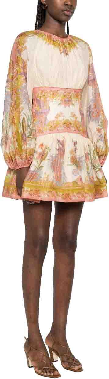 26FW 짐머만 숏 원피스 51821717192990 WHITE - ZIMMERMANN