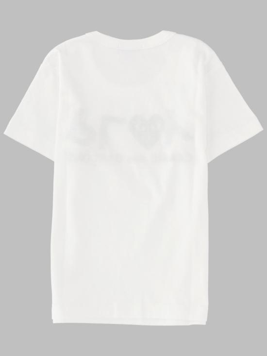  [키즈] 꼼데가르송 티셔츠 AXT567K WHITE - COMME DES GARCONS