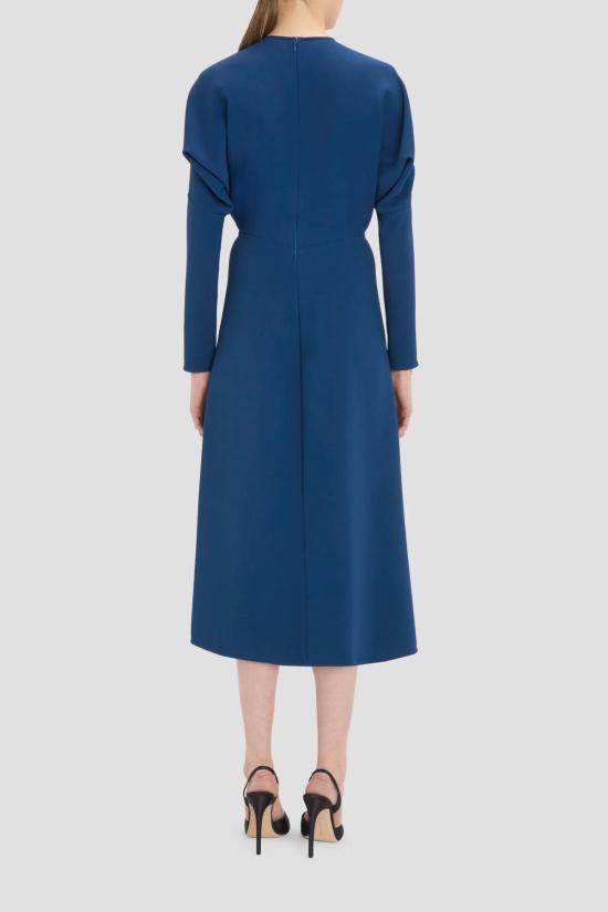  빅토리아 베컴 롱 원피스 롱 슬리브 돌먼 미디 드레스 - VICTORIA BECKHAM