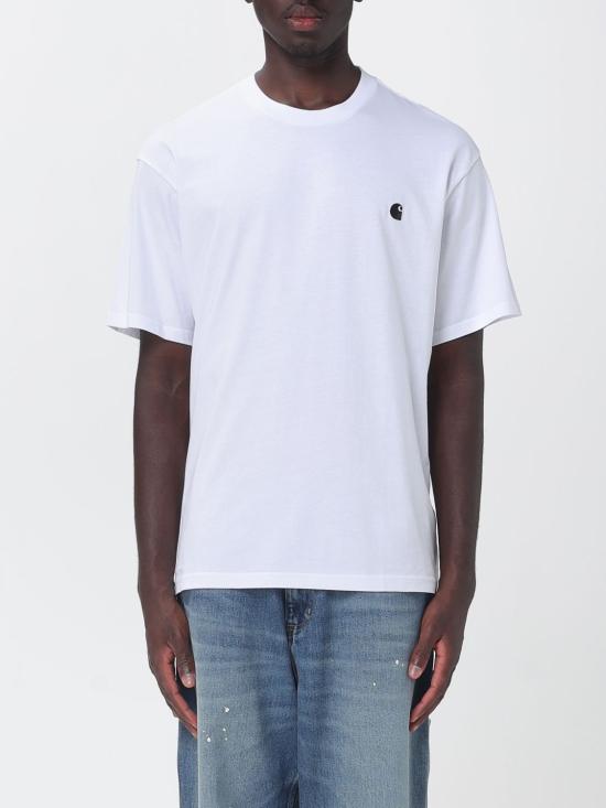 26FW 칼하트 WIP 숏슬리브 매디슨 티셔츠 I033000 00AXX White