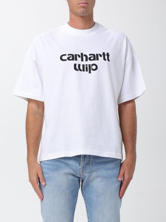 26FW 칼하트 WIP 반팔 티셔츠 I037539 02XX White