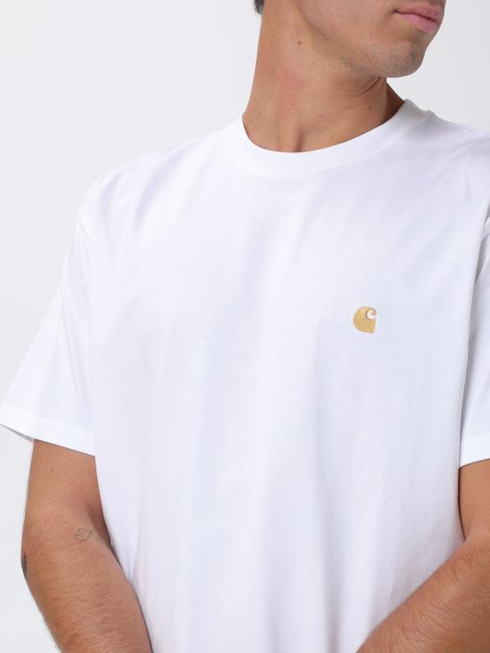 26FW 칼하트 WIP 숏슬리브 체이스 티셔츠 I026391 00RXX White - CARHARTT WIP