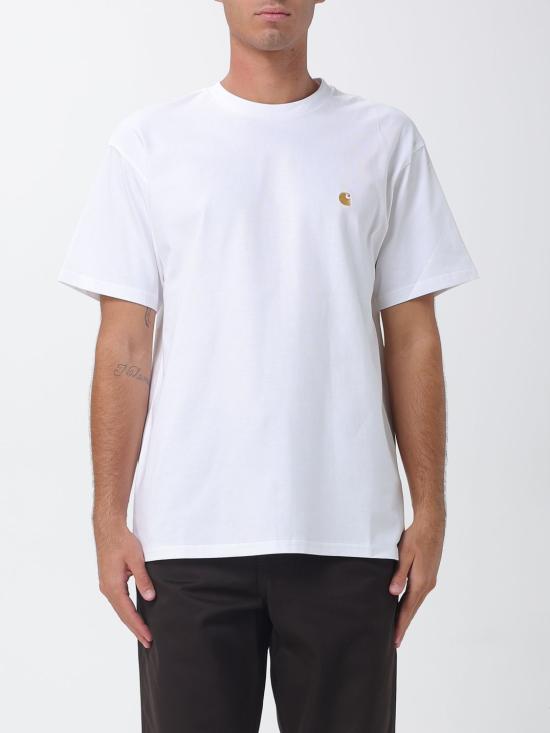 26FW 칼하트 WIP 숏슬리브 체이스 티셔츠 I026391 00RXX White