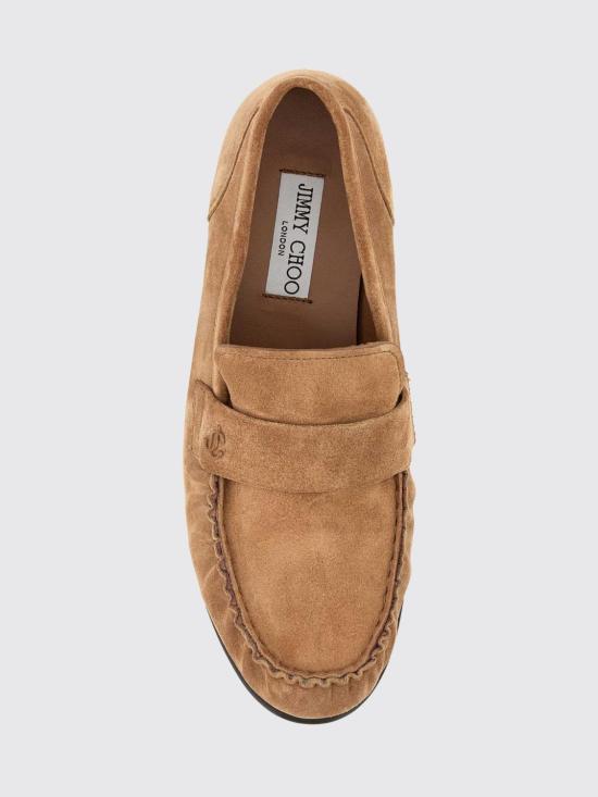 26SS 지미추 로퍼 ELLISLOAFERFSUE TOFFEE Coffee - JIMMY CHOO