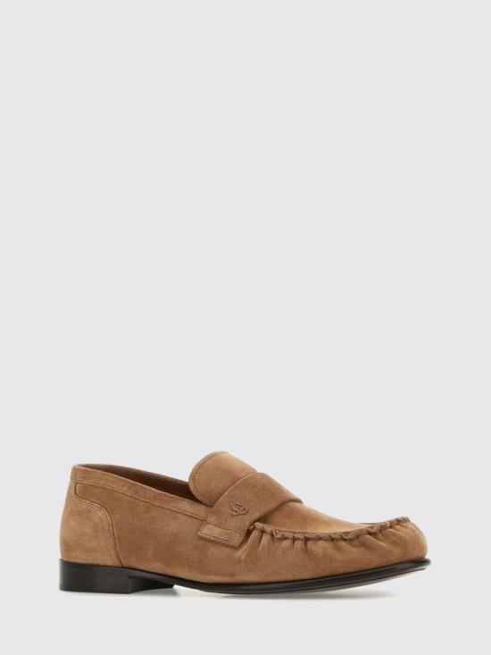 26SS 지미추 로퍼 ELLISLOAFERFSUE TOFFEE Coffee - JIMMY CHOO