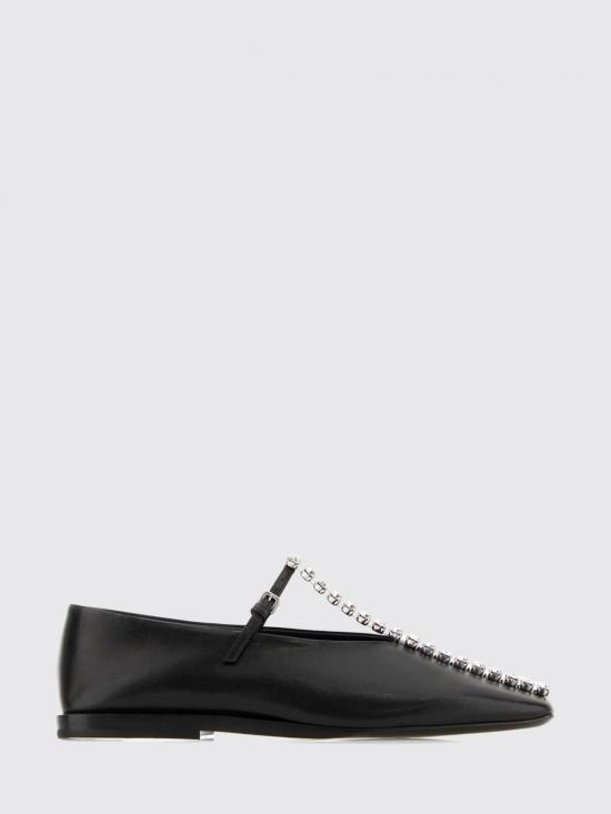 26SS 질샌더 플랫 슈즈 J15WZ0034P7588 001 Black