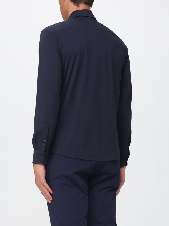 26SS 세이브더덕 긴팔 셔츠 D70019MLOME22 90000 Navy - SAVE THE DUCK