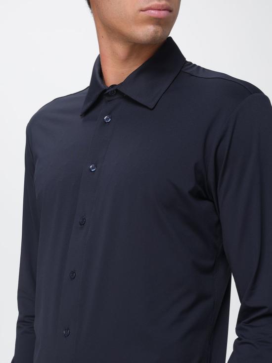 26SS 세이브더덕 긴팔 셔츠 D70019MLOME22 90000 Navy - SAVE THE DUCK